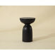 Goya 20 X 13.5 inch Black Outdoor End Table